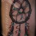 Tattoos - Black and Gray Dream Catcher - 71771